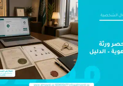 طباعة حصر ورثة برقم الهوية – الدليل الكامل