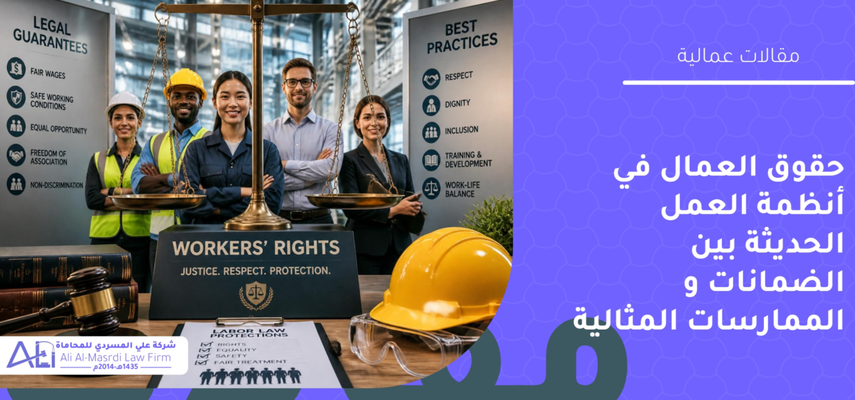 حقوق العمال في أنظمة العمل الحديثة بين الضمانات و الممارسات المثالية